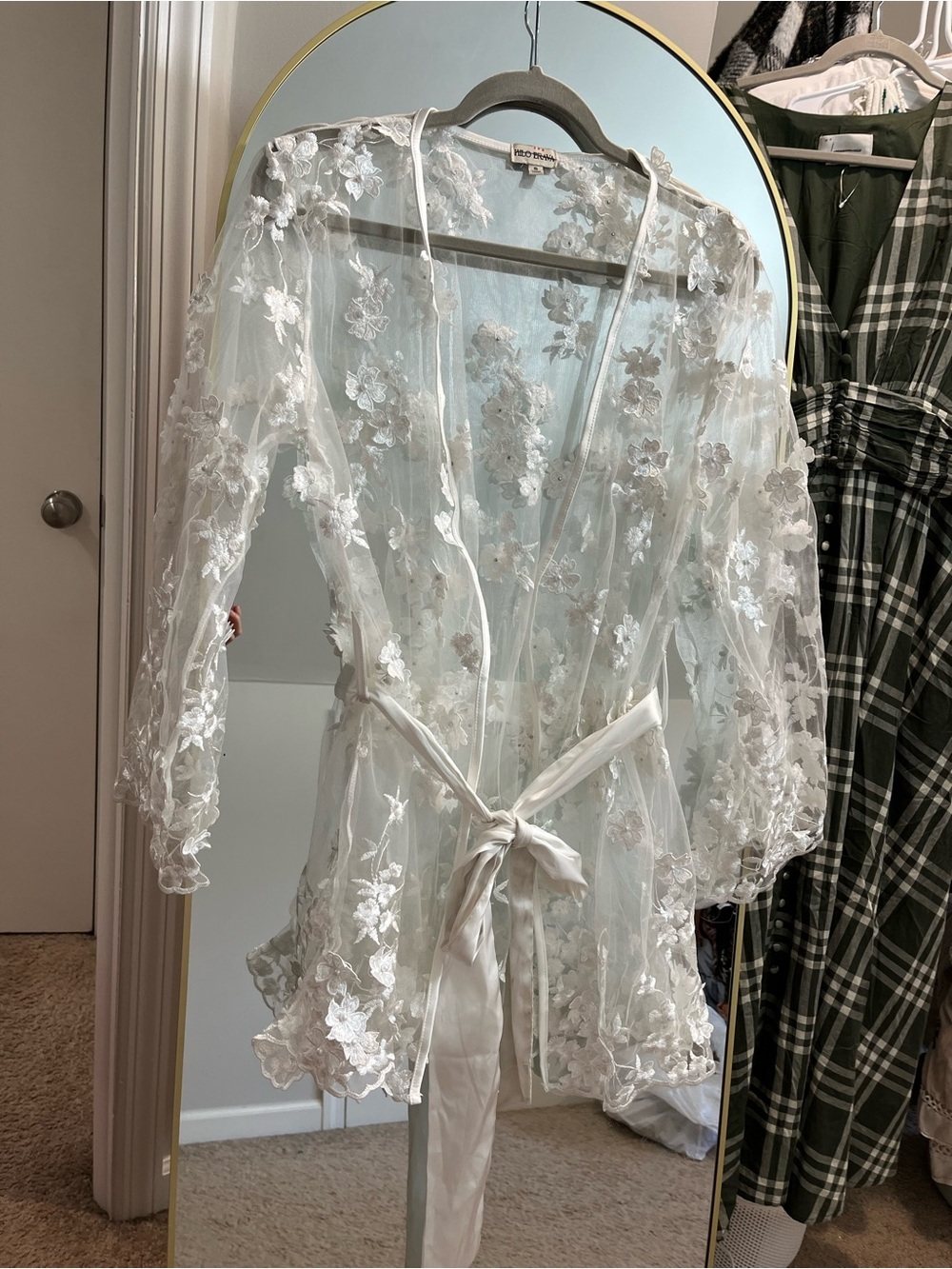 Kilo Brava Mini Floral Robe by Anthropologie - Picture 5 of 7